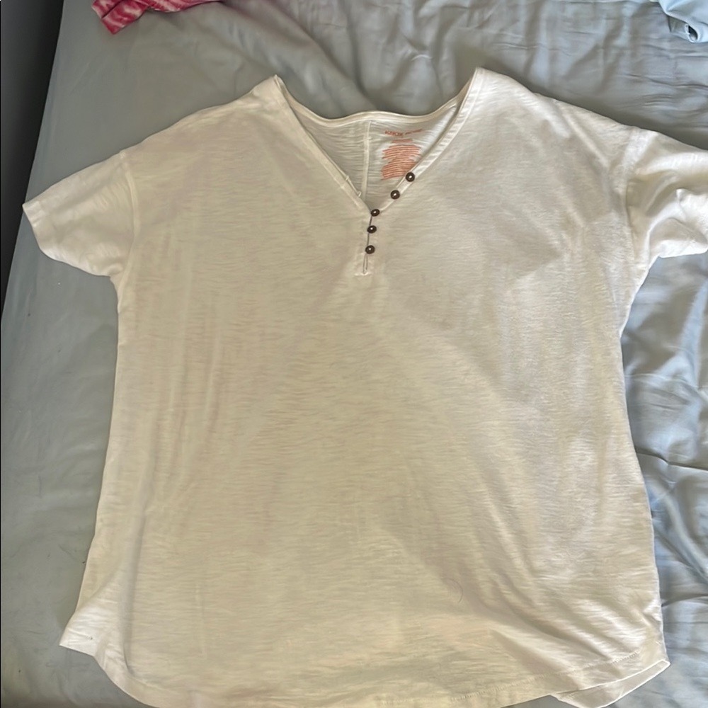 Knox Rose White Short Sleeve Tee